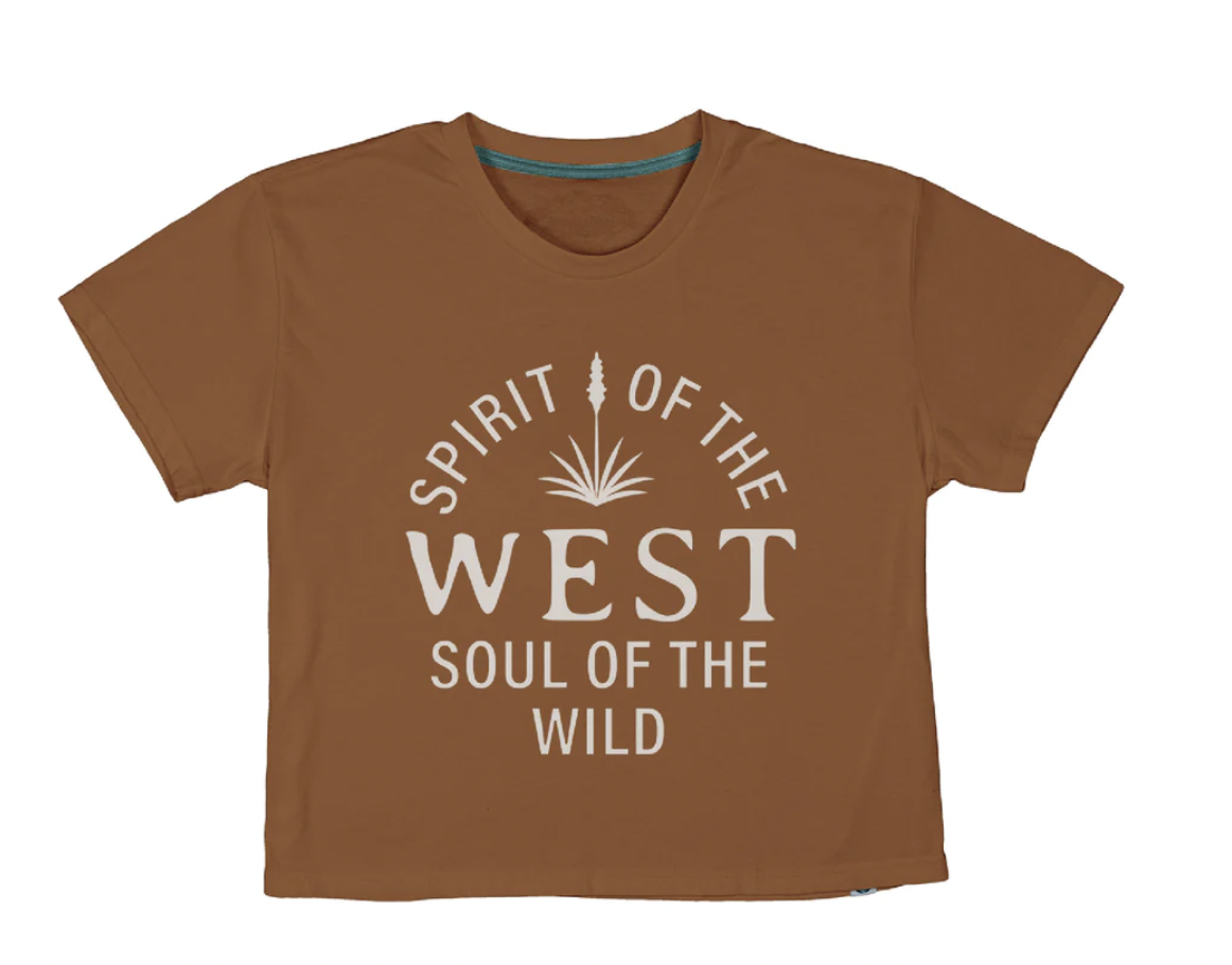 Sendero Women's Spirit of the West Crop Top.