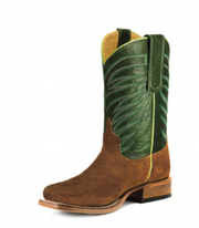 Anderson Bean Kid's Tan Suede Green Boot