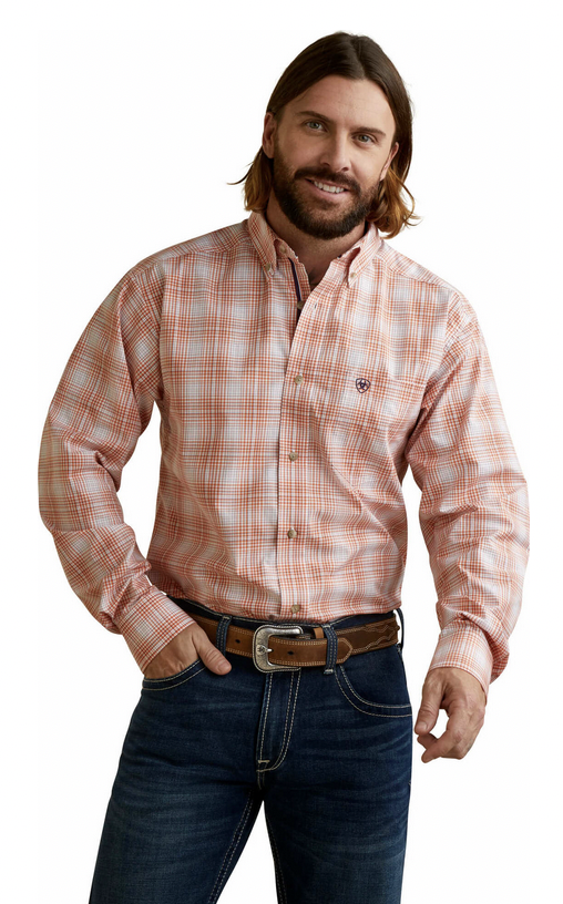 Ariat Men's Pro Series Manning Fitted Button Down Shirt.