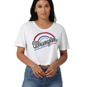 Wrangler Women's White Crop Top