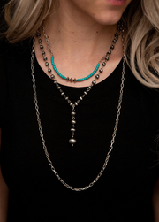 West & Co Layered Chain Necklace