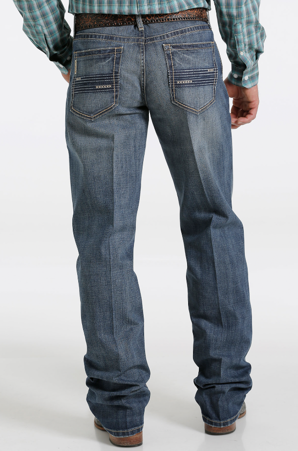 Cinch Men's Grant Dark Stonewash Jean C3.