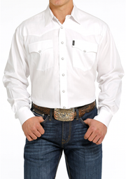 Cinch Men's White Snap Front Shirt