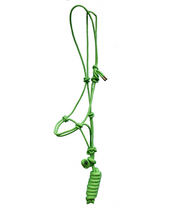 AHE Solid Colored Rope Halter with Lead Rope