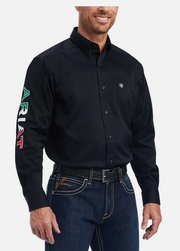 Ariat Men's Team Mexico Black Shirt