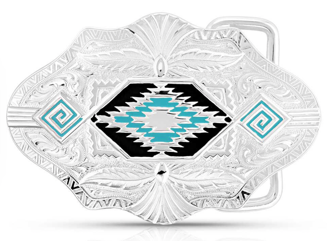 Montana Silversmith Scalloped Turquoise Buckle