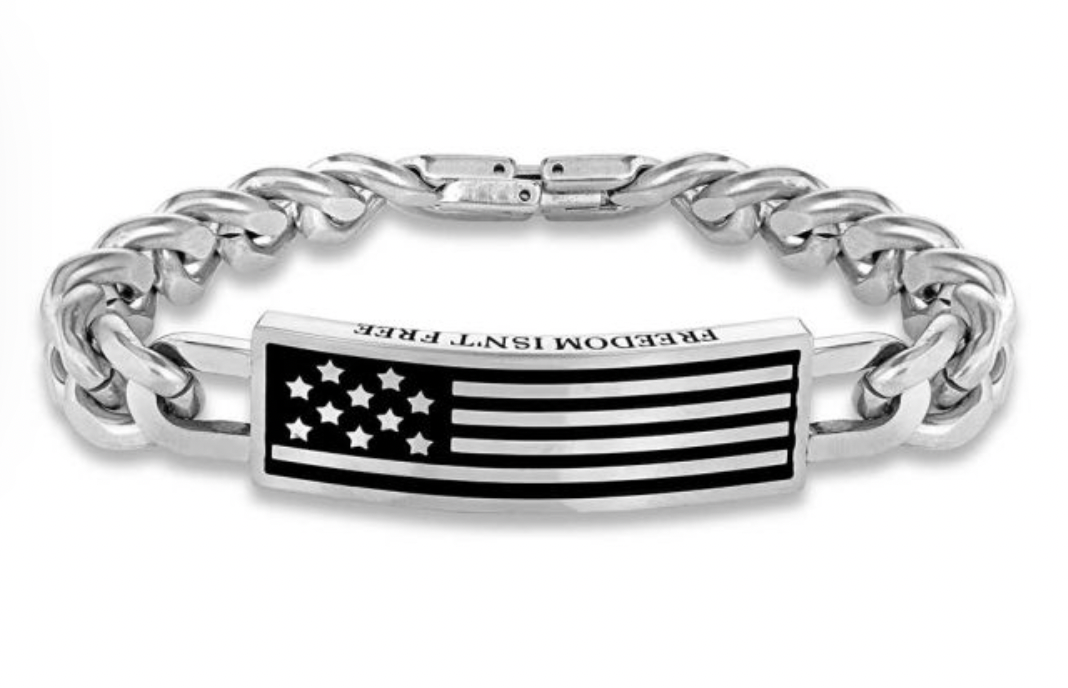 Montana Silversmith Freedom isn't Free Bracelet.