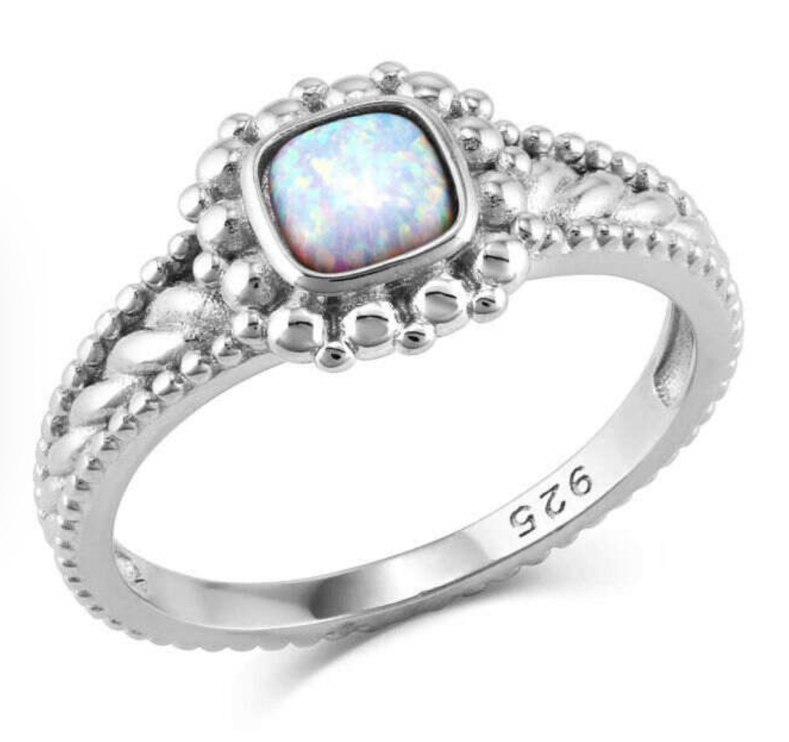 Montana Silversmiths Glacial Lake Opal Ring