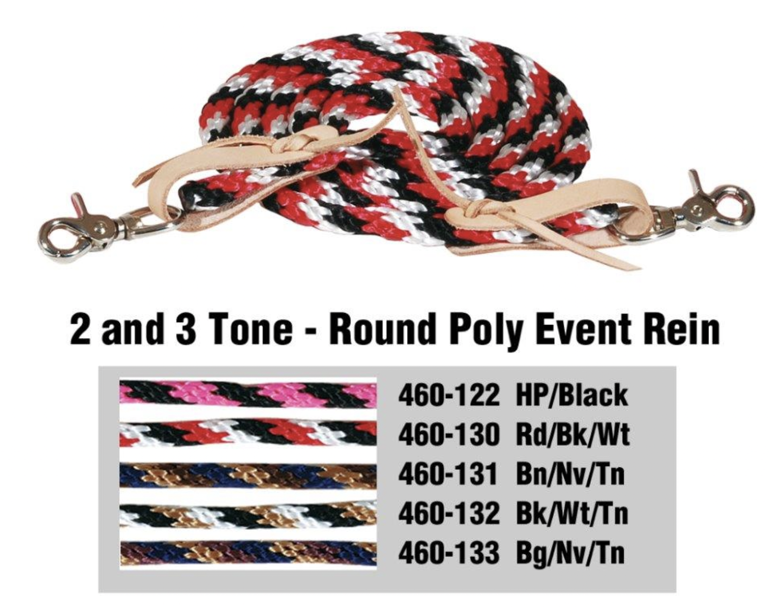 AHE Poly Rope 1/2"x7' Rein 460-1.