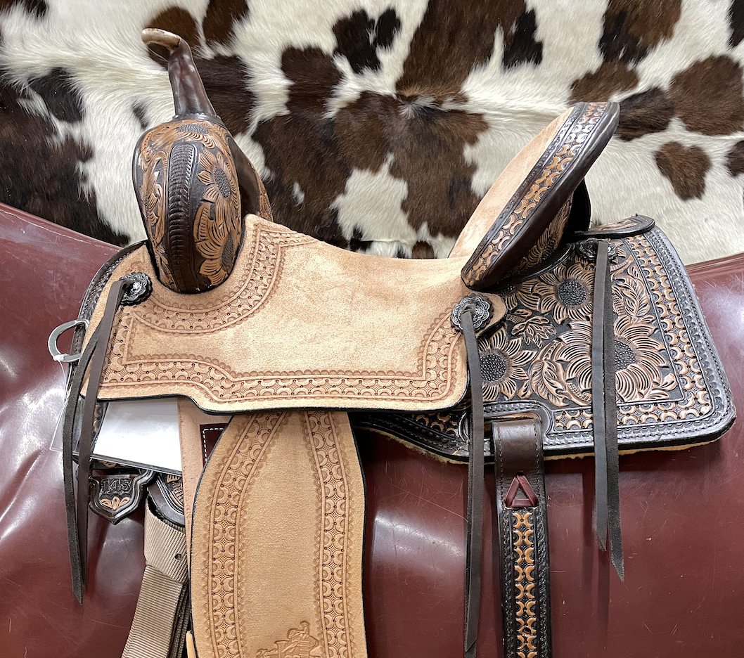 Circle Y MJ Cash Sunshine Barrel Saddle