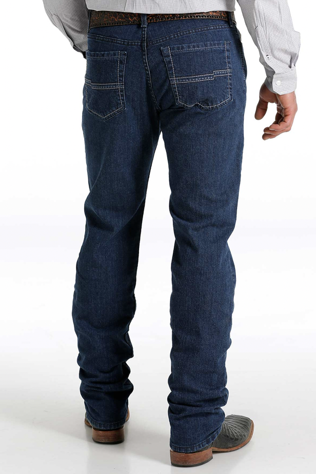 Cinch Men's Jesse Dark Stone Wash Jeans.