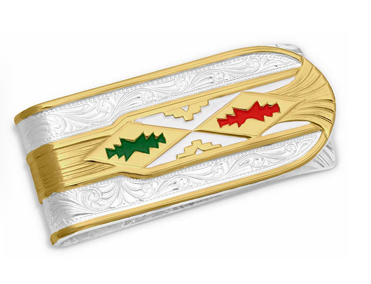 Montana Silversmiths Mexican Pride Money Clip.