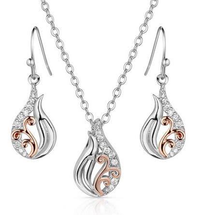 Montana Silversmiths Whisps of Elegance Jewelry Set