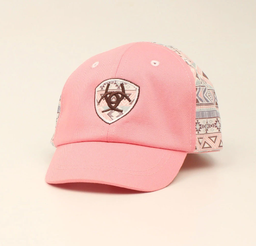 Pink Aztec Infant Cap