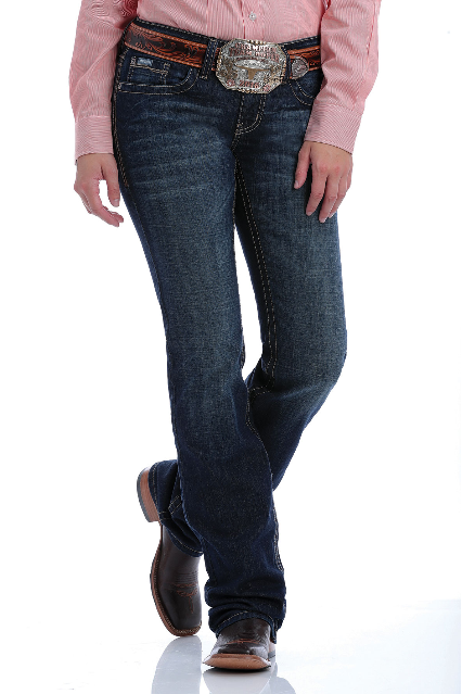 Cinch Ladies Dark Wash Ada Relaxed Fit Jean