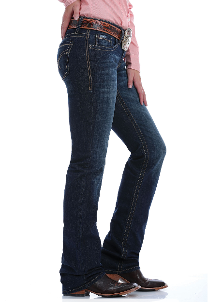 Cinch Ladies Dark Wash Ada Relaxed Fit Jean