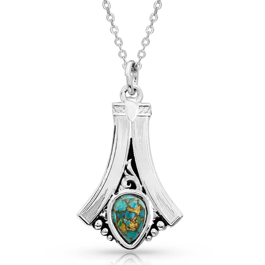 Gracefully Yours Turquoise Necklace.