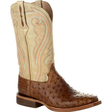 Durango Women's Sunset Wheat FQ Ostrich Boots C3.