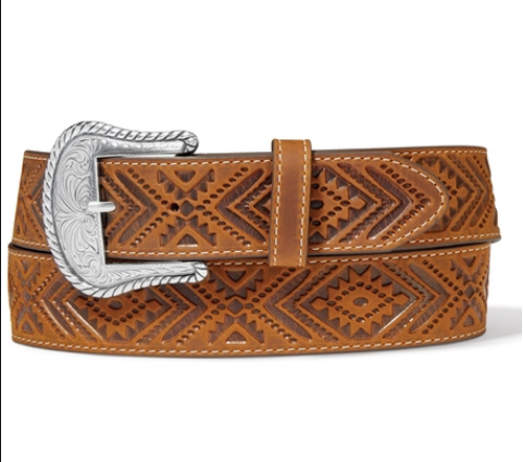 Justin Men's Brown Sequoia Belt