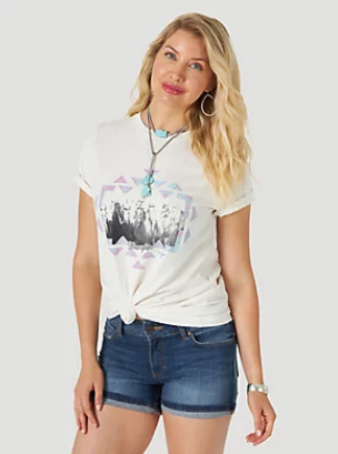 Wrangler Ladies Retro Horse Tee