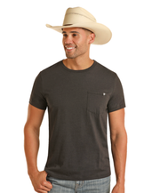 Rock & Roll Cowboy Black Tee