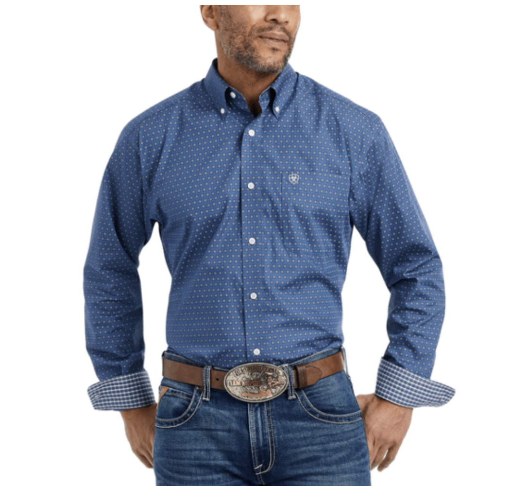 Ariat Men's Eaden Fitted Long Sleeve Shirt