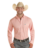 Rock & Roll Cowboy Melon Long Sleeve Shirt