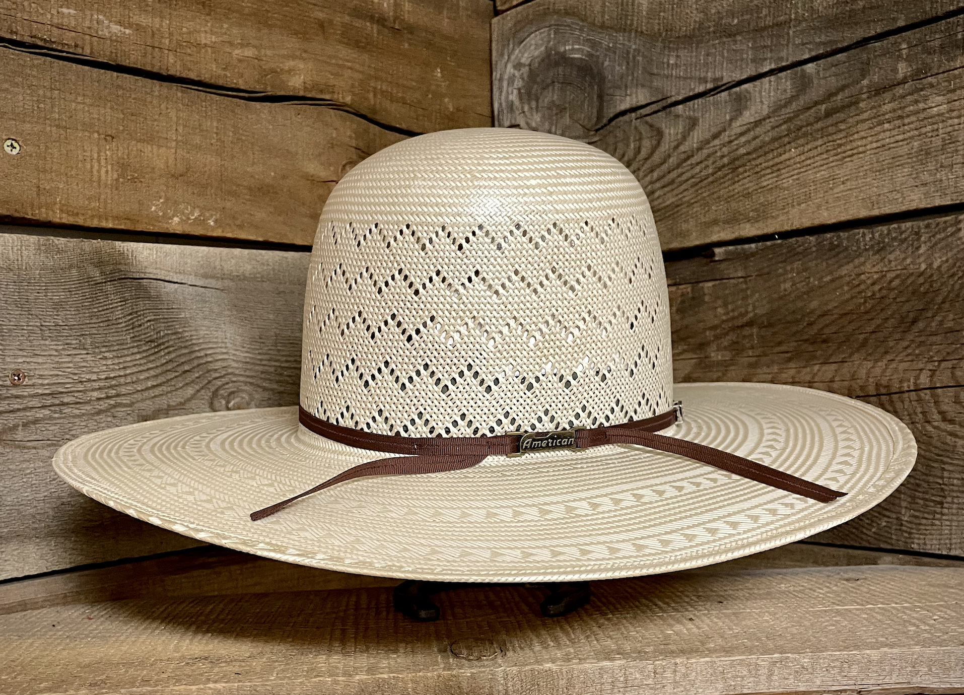 American 6200 4 1/4" Straw Hat