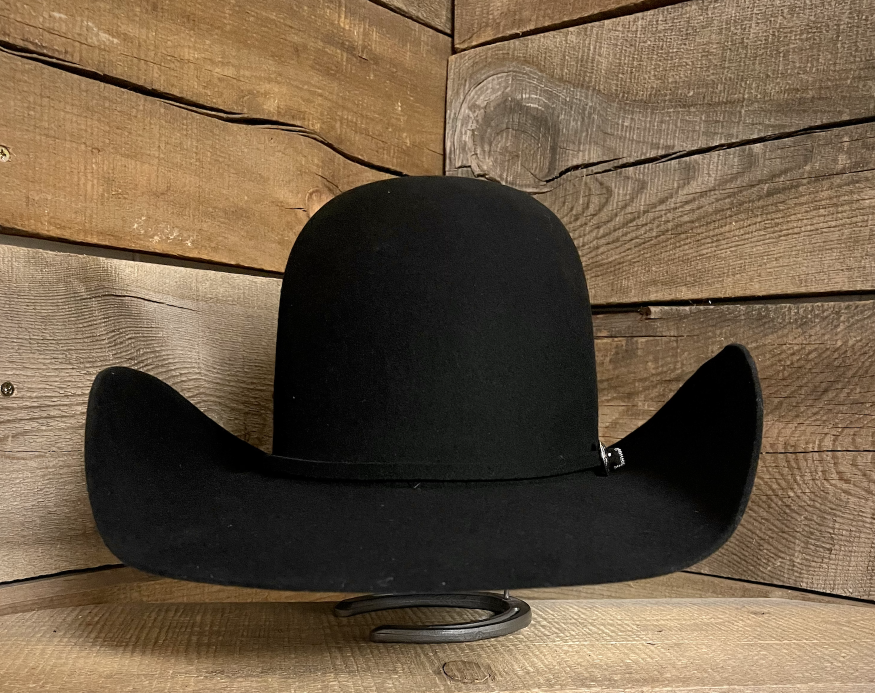 Serratelli 4X Cody 4 1/4" Black Hat