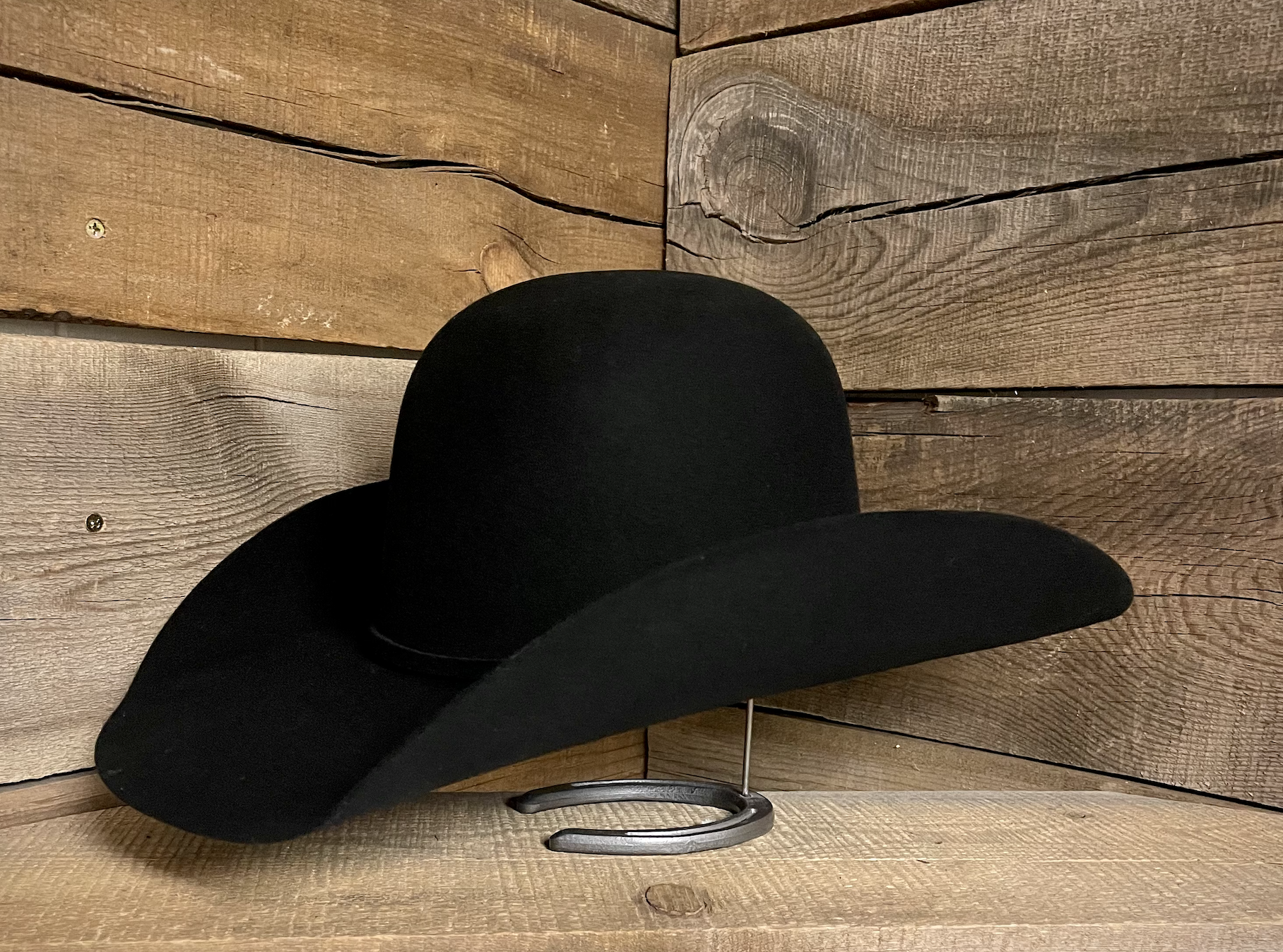 Serratelli 4X Cody 4 1/4" Black Hat