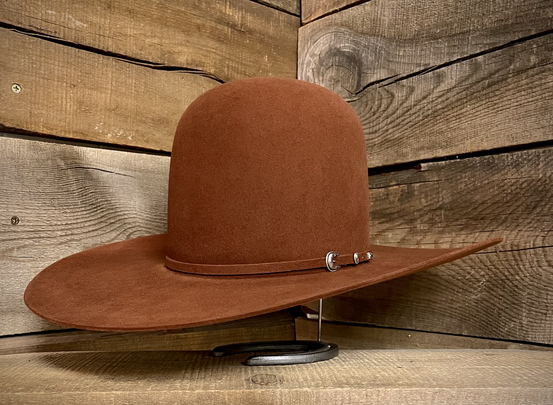 Rodeo King 7X Rust 4 1/2" Felt Hat