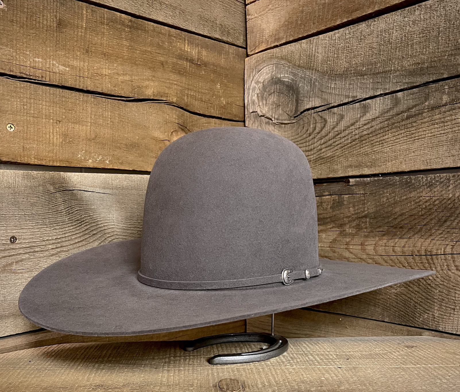 Rodeo King 7X Slate 4 1/2" Felt Hat