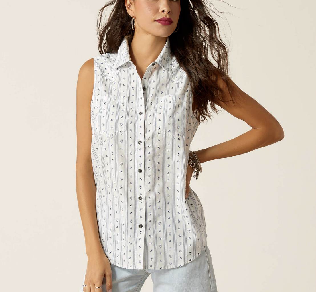 Ariat Women's Billie Jean Button Up Tank