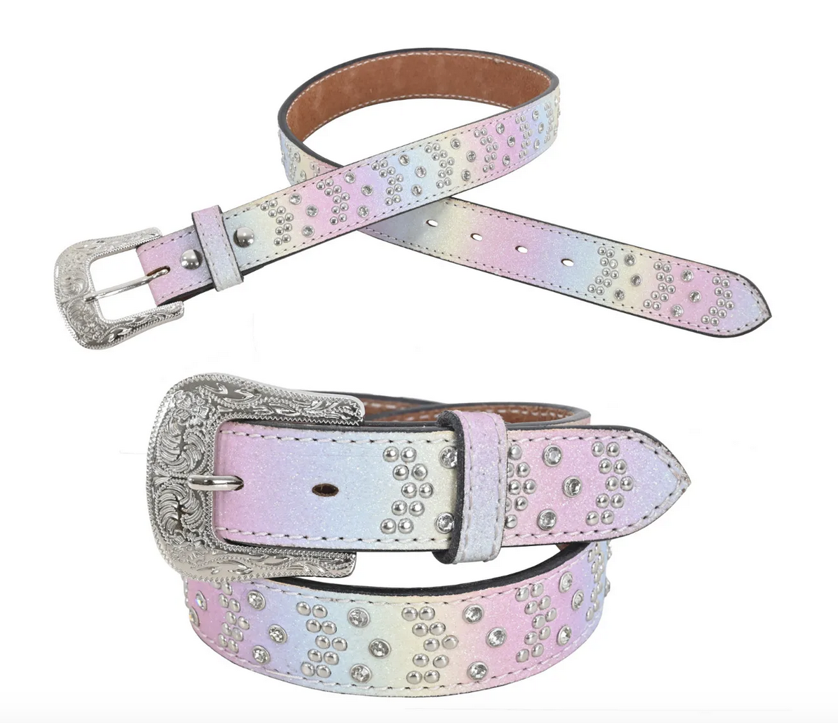 Circle Y Youth Cotton Candy Belt.