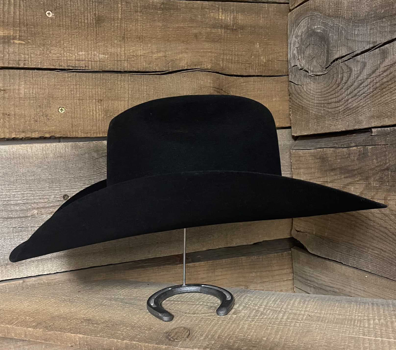 Rodeo King 5X Black Top Hand Felt Hat