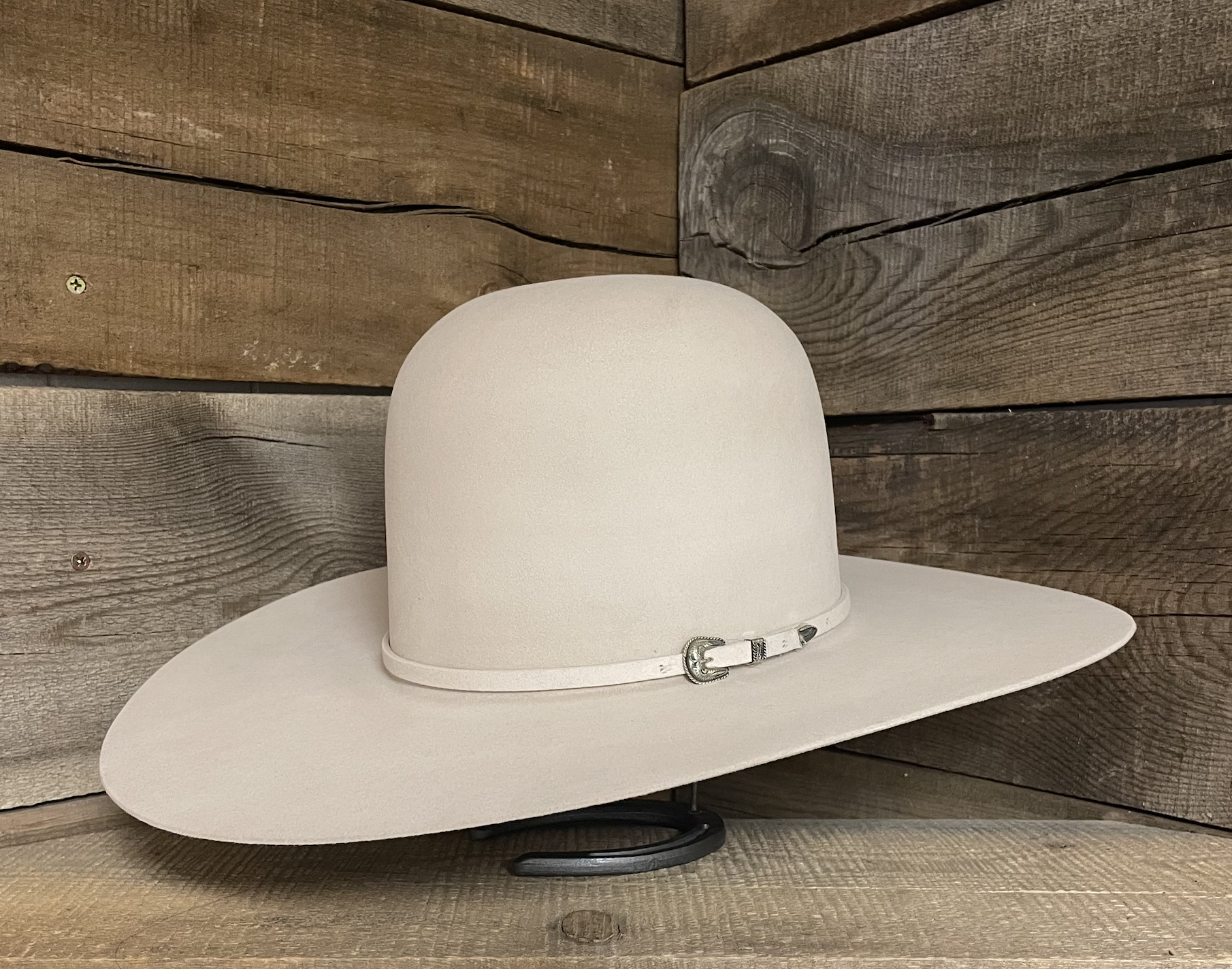 Rodeo King 100X Silver Belly 4 1/2" Felt Hat