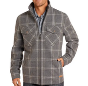 Powder River Men's Plaid Wool Jacket