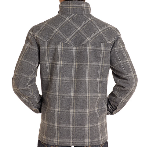 Powder River Men's Plaid Wool Jacket