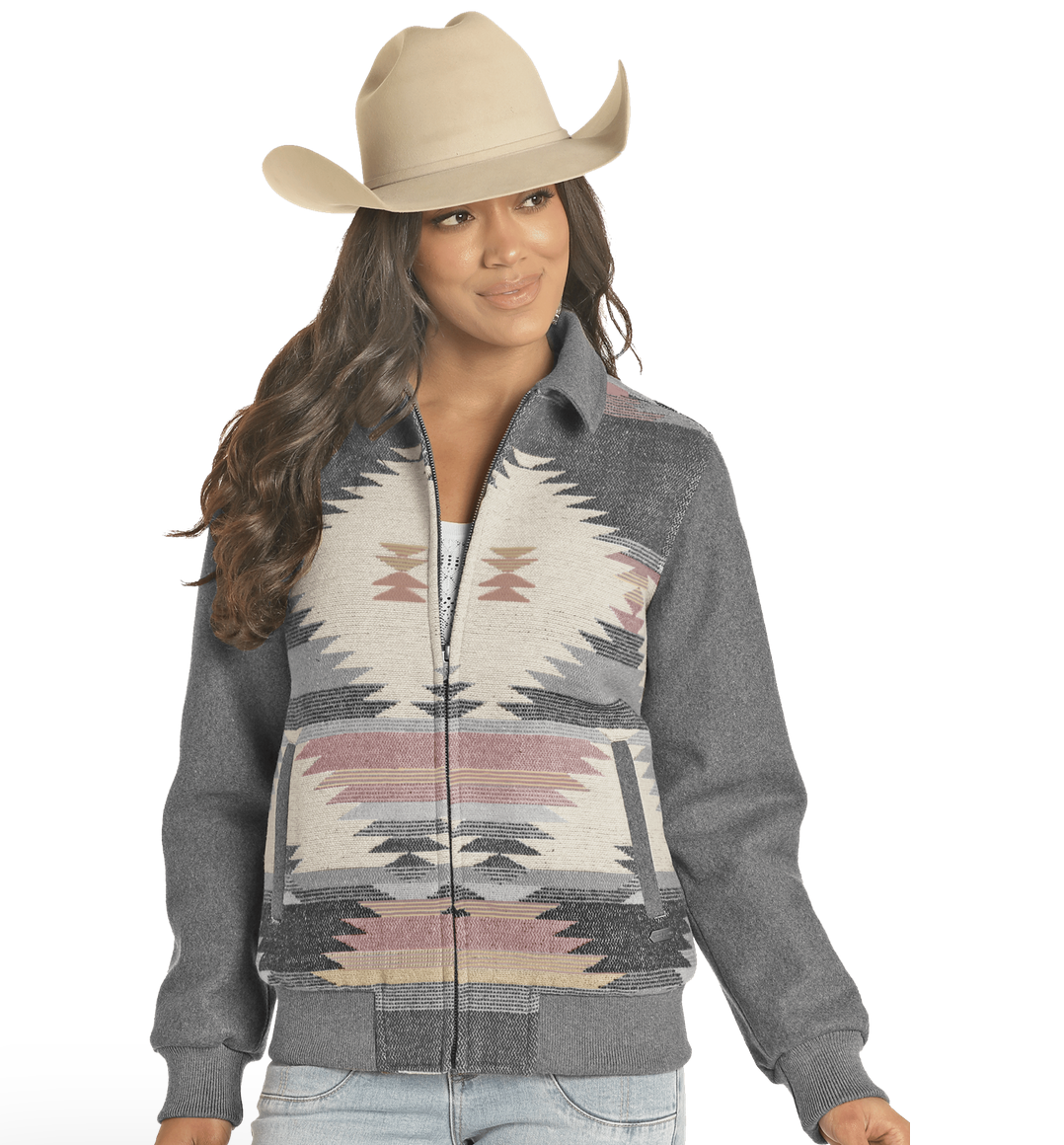 Powder River Women's Wool Bomber Jacket