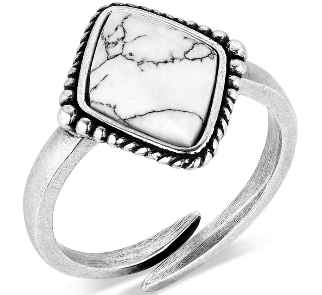 Montana Silversmiths Blank Slate Open Ring.