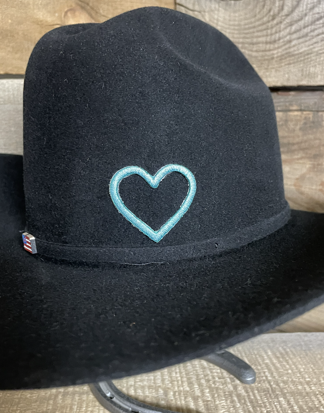 MI Sports Hat Heart Patch.