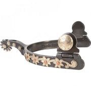 Men's 1/2" Floral Spurs