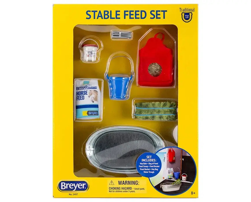 Breyer Horses Stable Feed Set.