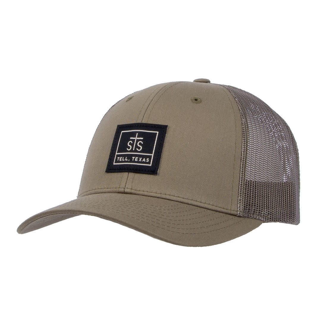 STS Ranchwear Men's Woven Patch Cap.