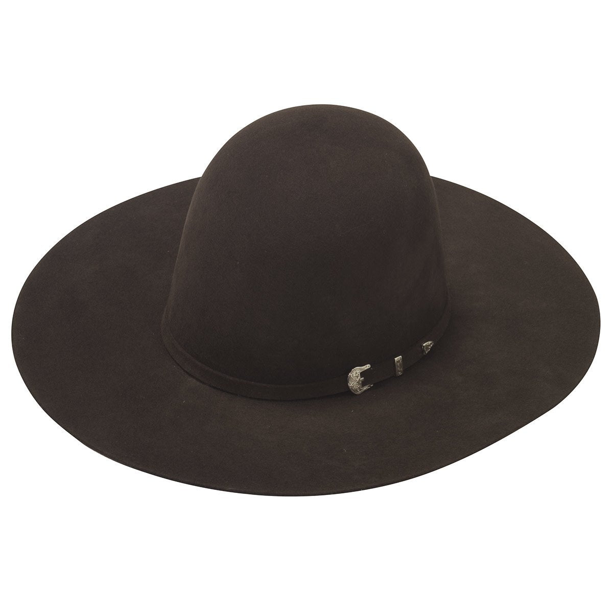 Youth's Chocolate Open Crown Wool Hat