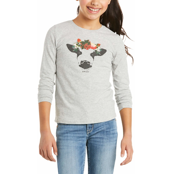 Ariat Girls REAL Moodanna Tee