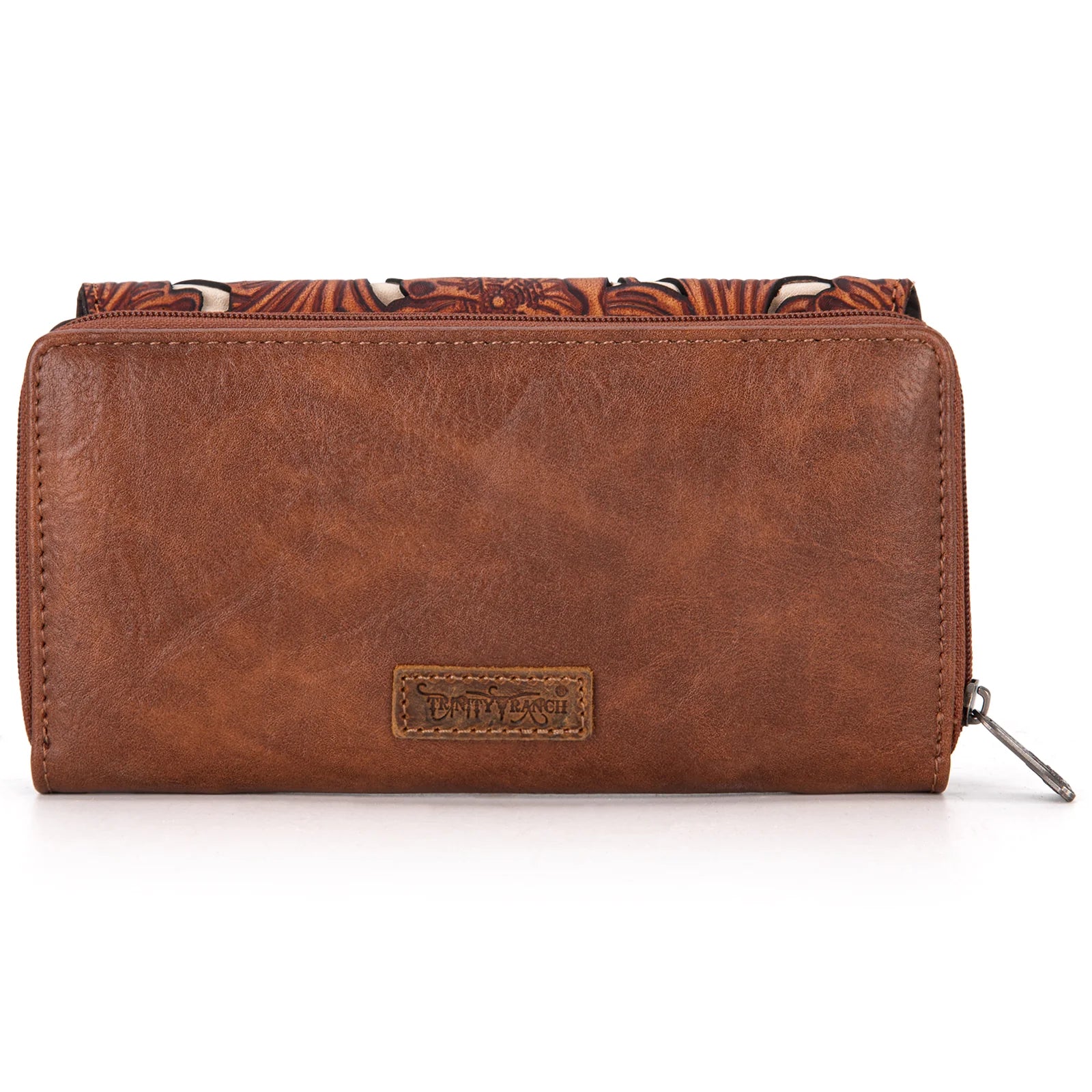 Trinity Ranch Floral Tooled Wallet