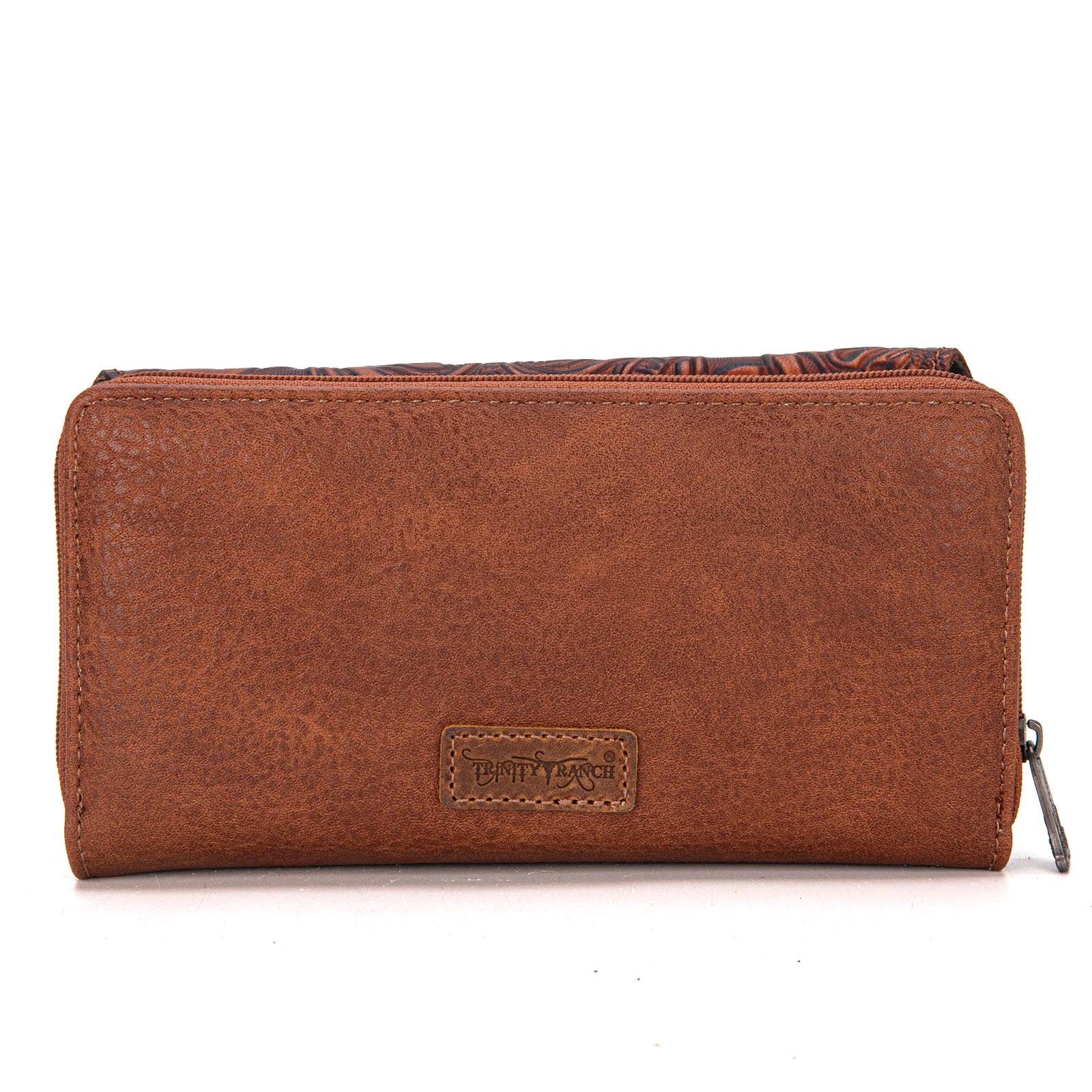 Trinity Ranch Floral Tooled Wallet