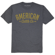 Rural Cloth Men's American Cattle Co Trademark Tee