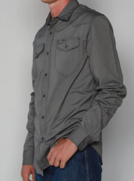 Kimes Ranch Men's Tucson HB Snap Front Shirt.